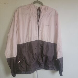 Columbia Two-Tone Pink and Brown Jacket